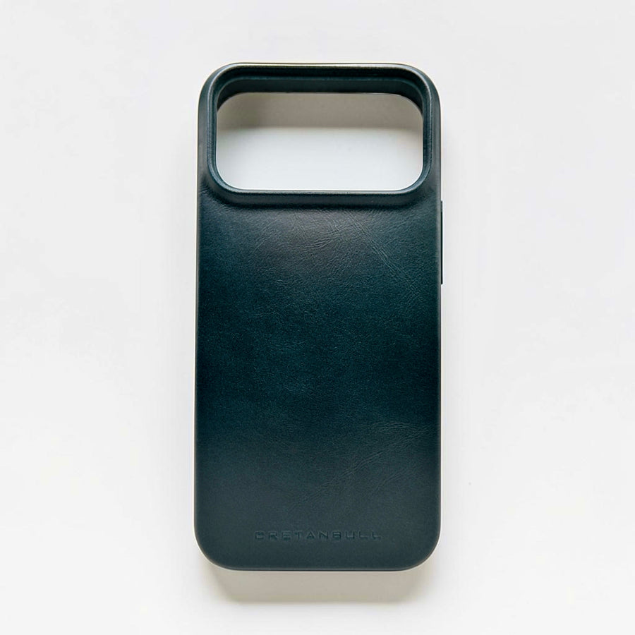 iPhone 17 Pro Max Leather Case - Marine