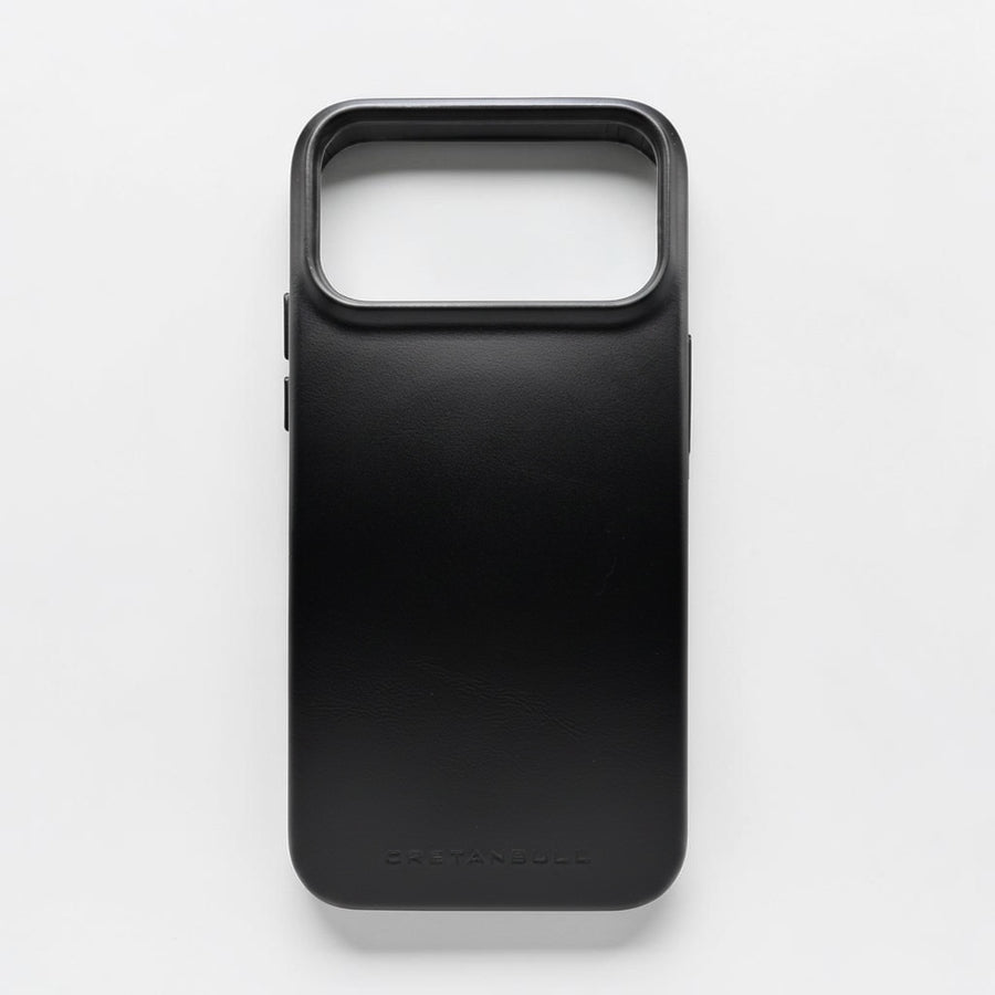 iPhone 17 Pro Leather Case - Onyx